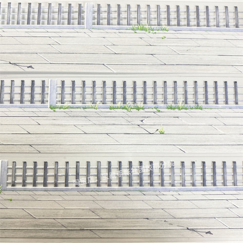 手帐分装胶带y65防护栏四zero交通道路古风PET素材账流麻贴纸咕卡 - 图3