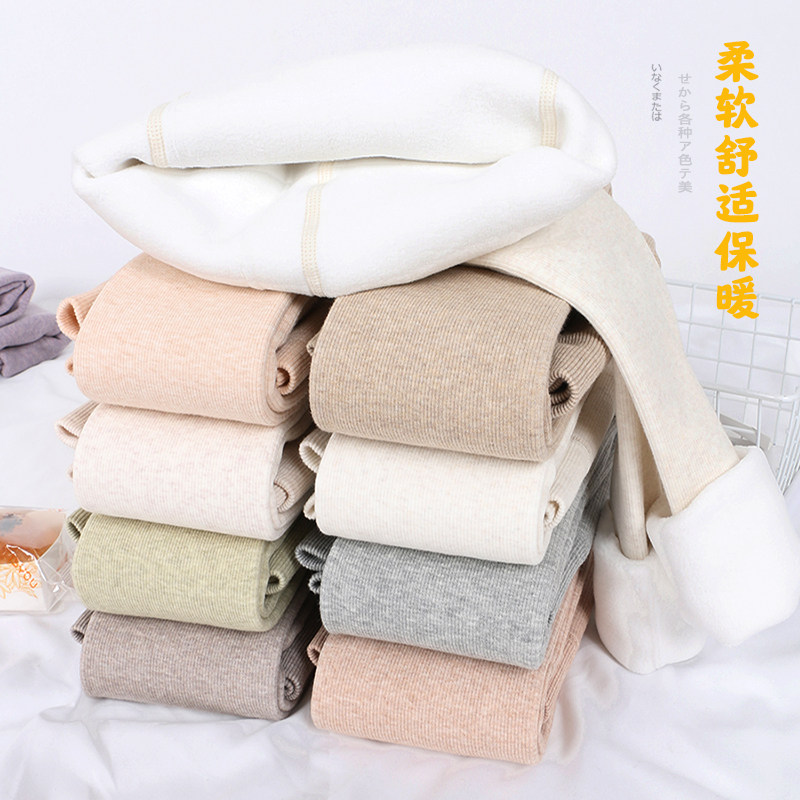 秋冬加绒连裤袜日系燕麦色保暖裤子 成枫艳短袜/打底袜/丝袜/美腿袜