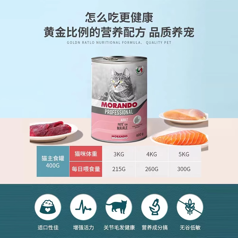 茉兰朵猫罐头主食罐头补充营养成幼猫专用湿猫粮猫咪补水主食餐盒 - 图0