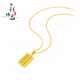 The gold shop's same ancient Vietnamese sand money coin abacus pendant does not fade abacus necklace to attract wealth, versatile and high-end
