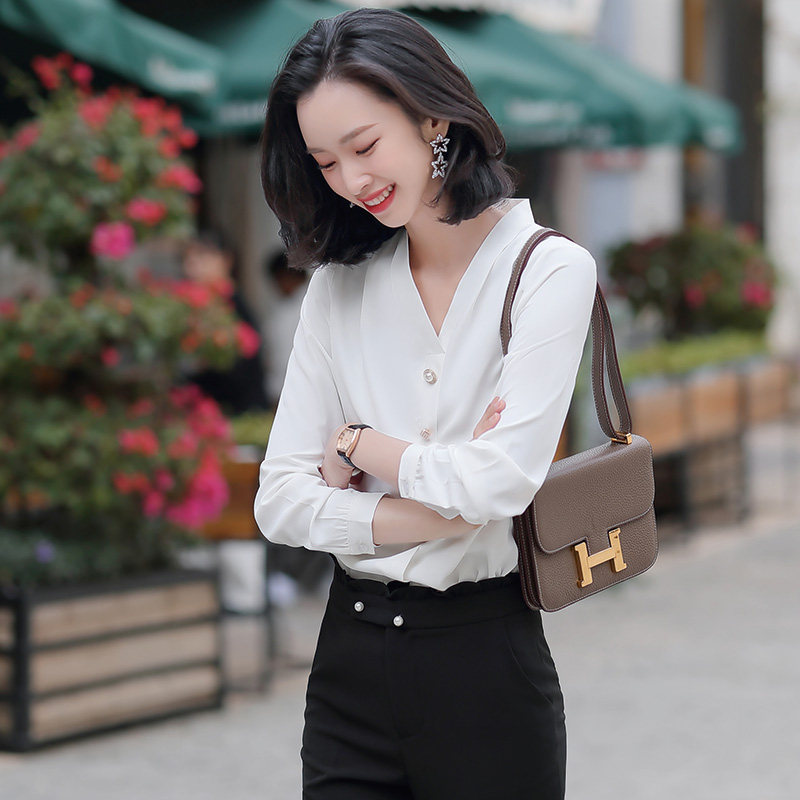 欧阿玛施旗舰店官网2020秋季衬衫 欧阿玛施旗女装衬衫