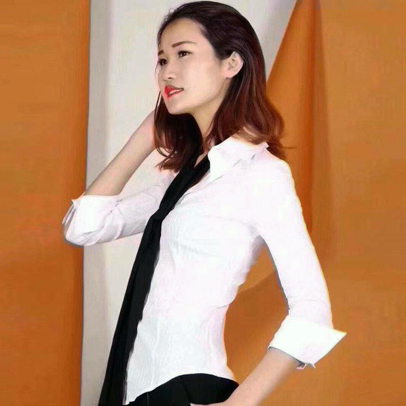 欧阿玛施旗舰店官网2021春夏ol衬衫 欧阿玛施旗女装衬衫