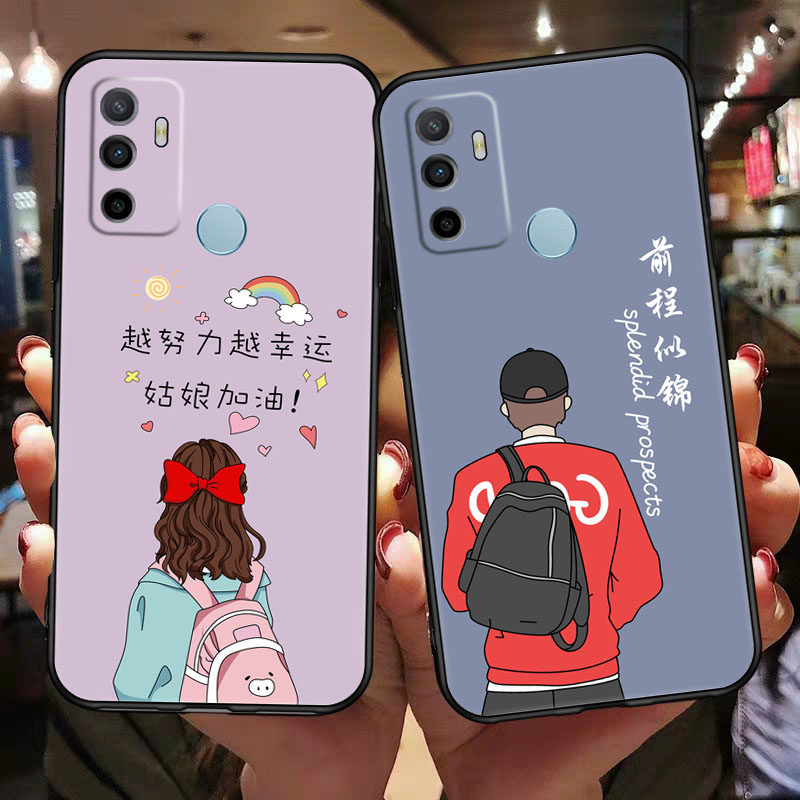 0pp0A32手机壳oppoa11s好好挣钱PDVMOO可爱oqqoa32硅胶poop啊32情侣oppo网红OPA23防摔软套opρoa磨砂PDVM00 - 图0