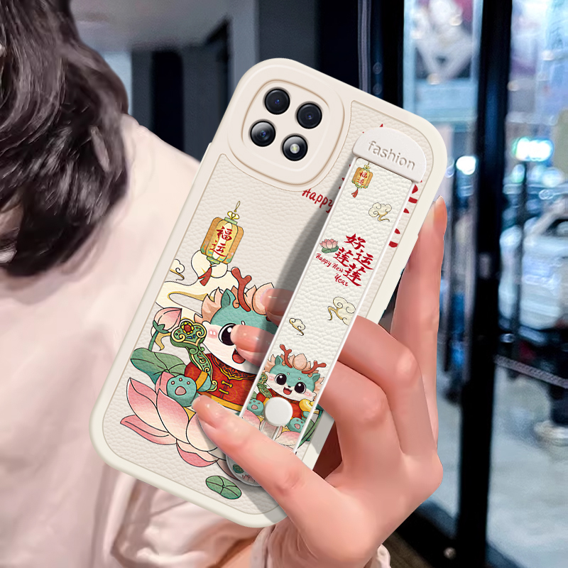 适用OPPOA535g手机壳腕带支架OPPOA72小羊皮pdym20软壳oppora72全包保护镜头PECM30高出屏幕opppa72女款opa72 - 图1