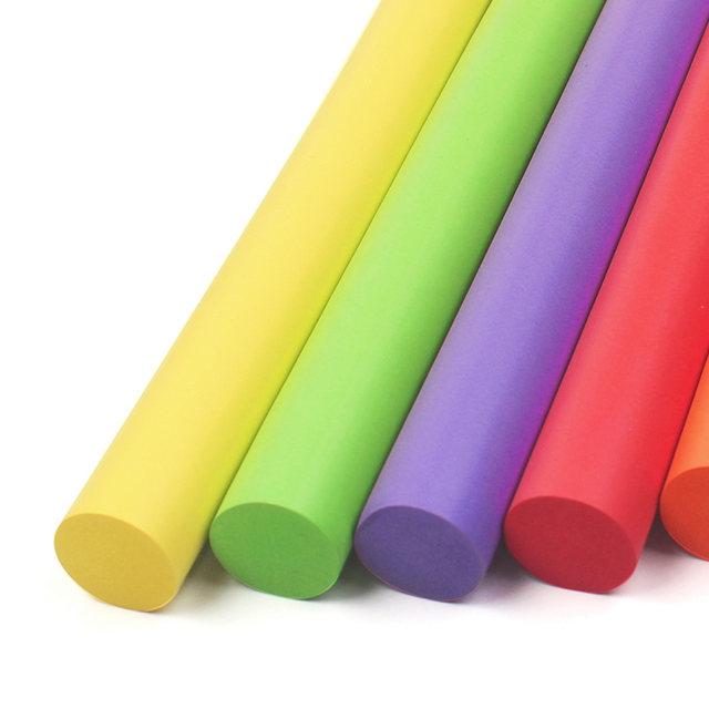 Kindergarten outdoor safe soft relay sponge rod