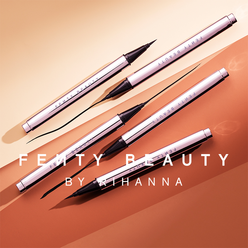 Fenty Beauty海外旗舰店【618开抢】FENTY BEAUTY蕾哈娜持久液体眼线笔不易晕染流畅0