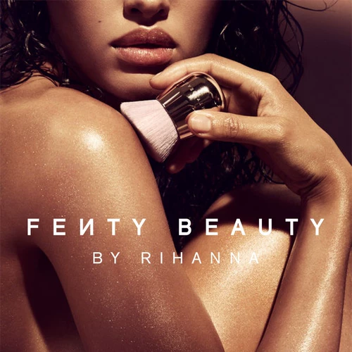 [Первомайский карнавал] FentyBeauty Rihanna Highlight Brush 160 угловая насадка, многофункциональная грибная кисть