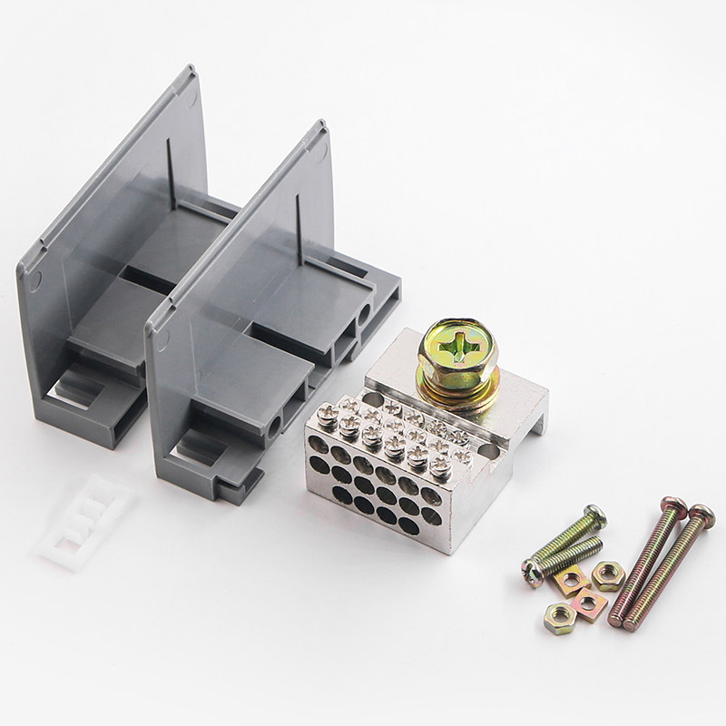 快速接线盒分线器1进多出导轨式并线盒分支fj6/jts2大功率多功能