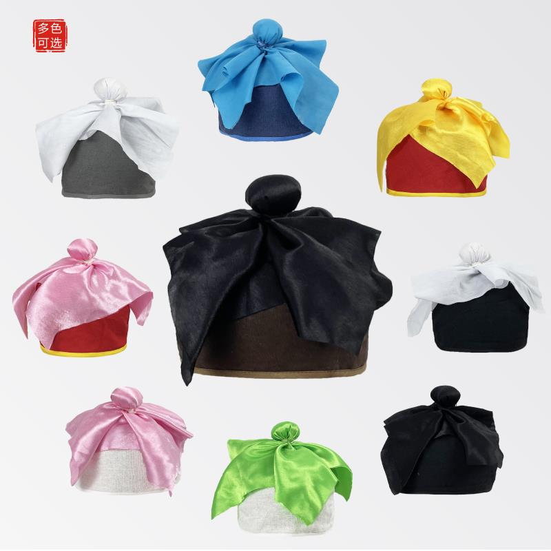 古代书生帽汉服帽子男古装儿童秀才书童儒巾男童宋朝头巾帽庄子巾 - 图2