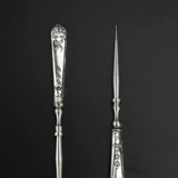 Ретро -экипаж из нержавеющей стали иглы для стрельбы обувь инструмент инструмент прохождение на шестной шестной шестной шесте