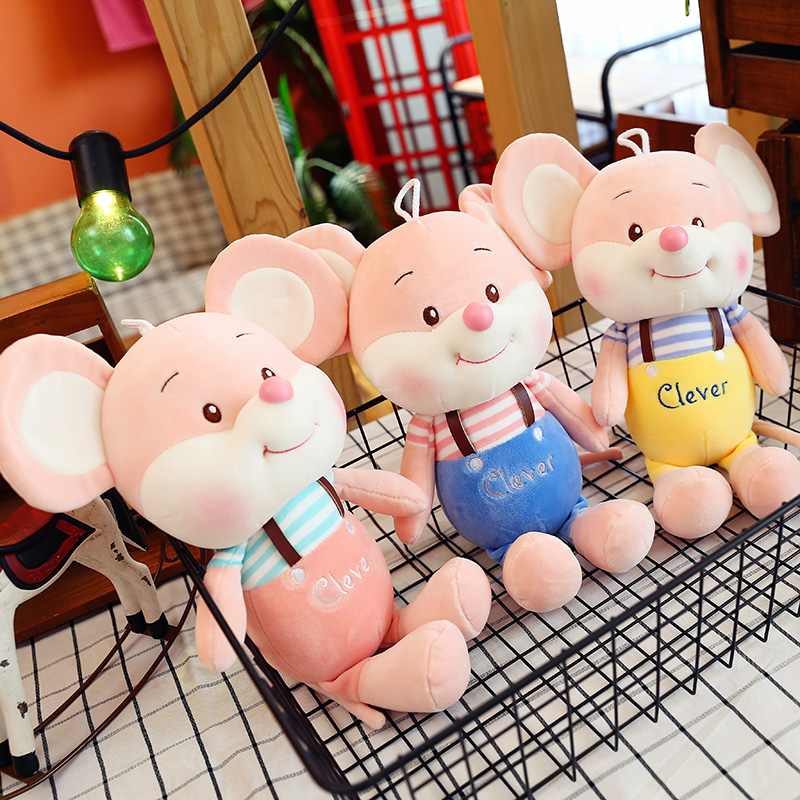 老鼠小老鼠毛绒玩具2020鼠年公仔 幼亲母婴毛绒布艺类玩具