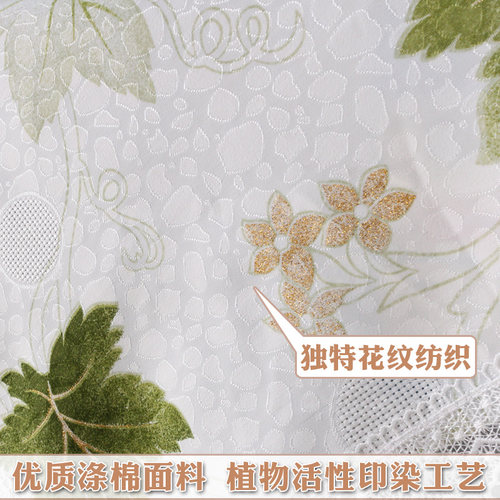 冰箱防尘罩对开门单开门防尘布欧式滚筒洗衣机盖布盖巾冰箱罩布艺 - 图1