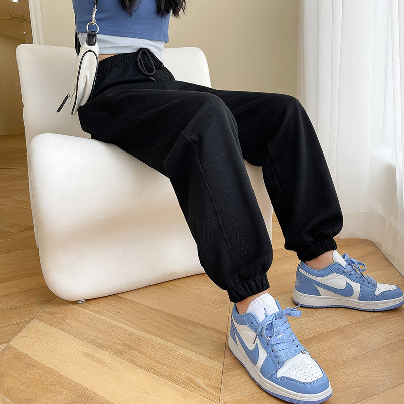秋冬2022年新款宽松休闲束脚运动裤 星娅妃休闲裤