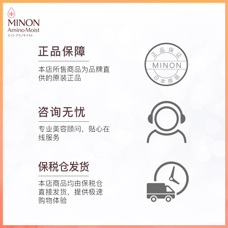 【开门红】MINON蜜浓氨基酸补水美白保湿面膜1盒  改善皮肤暗沉