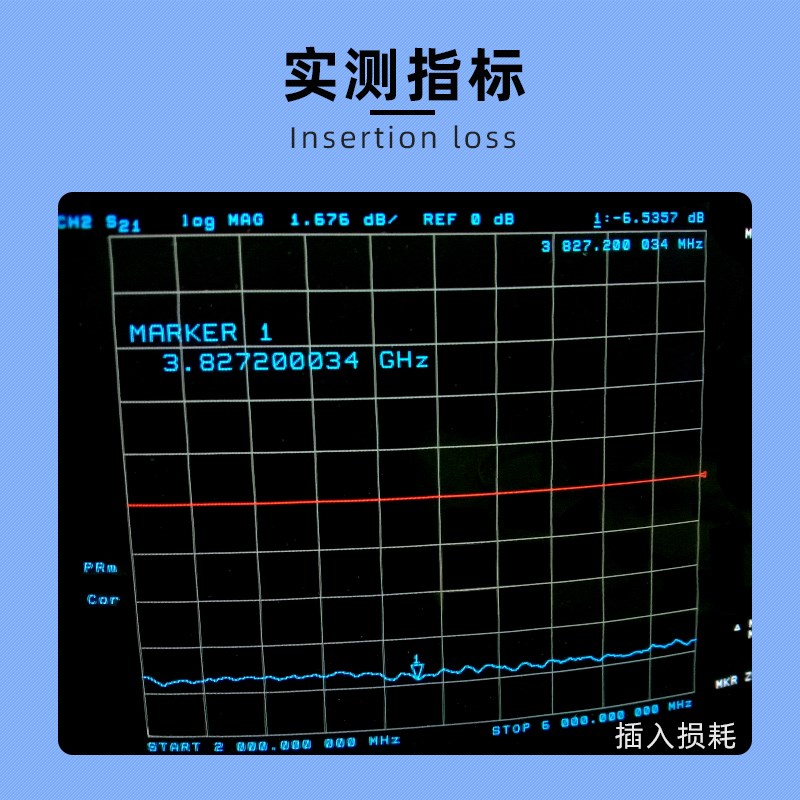 2-6G射频功分器 2.4GWIFI 5.8G sma微带一分四高频四功分器分配器-图2