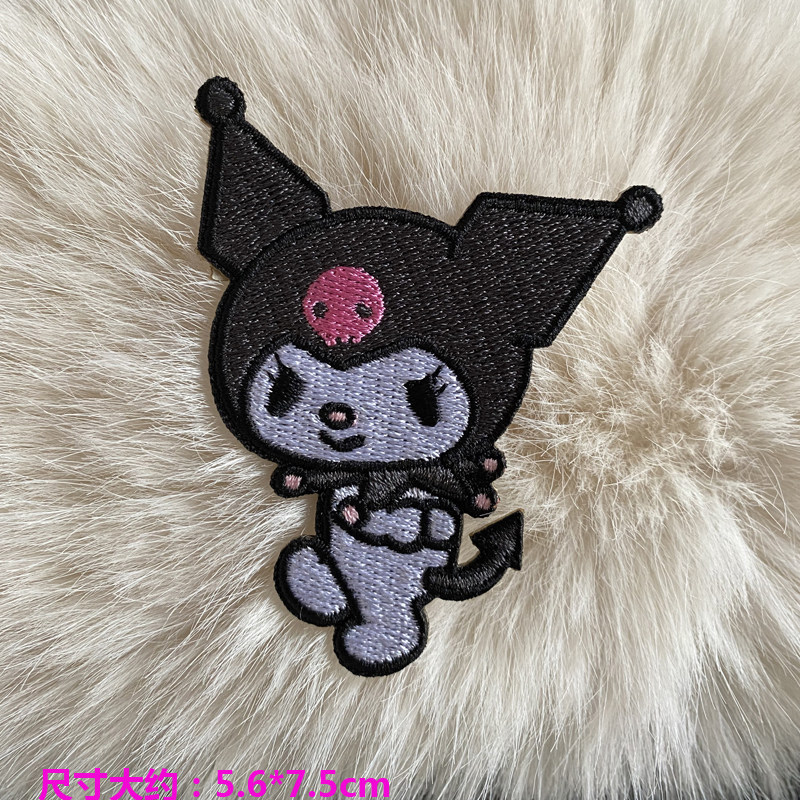 自粘款刺绣库洛米玉桂狗维尼熊布贴衣服包包装饰贴花修补贴diy,淘宝优惠券,粉丝福利购,淘宝优惠卷