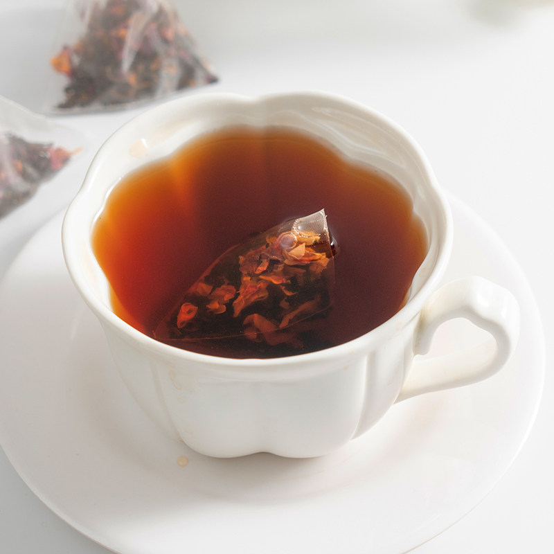 玫瑰普洱茶组合花茶三角冷泡茶包 沁晚香代用/花草茶