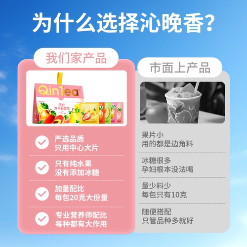 孕妇水果茶茶包多种口味独立小包装泡水喝的东西孕期夏日冲泡饮品 - 图2