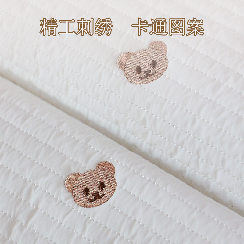 婴儿床新生儿床上纯棉a类宝宝床单 tgtg床单