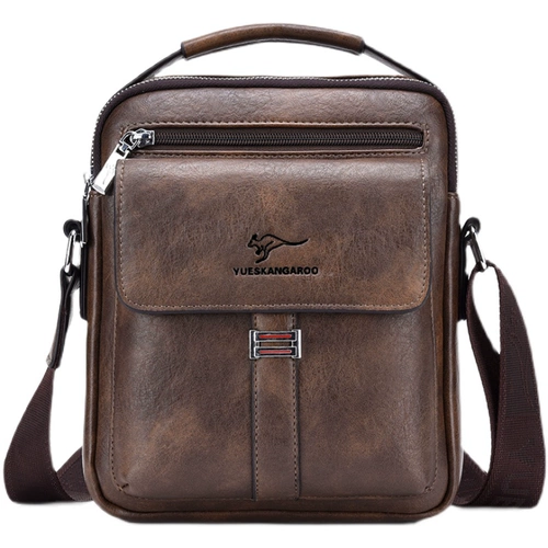 Кенгуру, сумка на одно плечо, мужская барсетка, рюкзак, кожаная небольшая сумка, цвет, из натуральной кожи