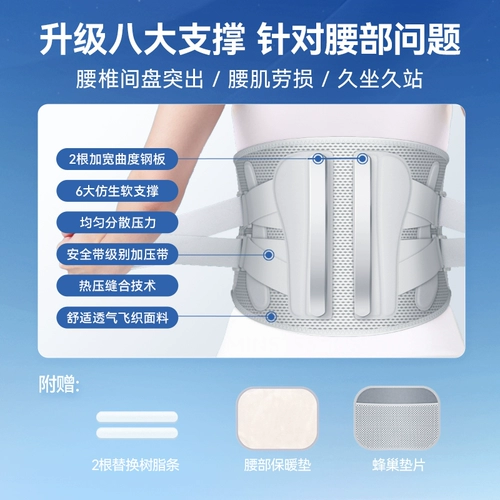 Видео защитный ремень Официальный флагманский магазин поясничный диск штамм поясничный кожу