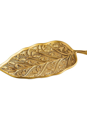 中古轻奢样板间售楼处卧室床头柜装饰画黄铜果盘软装饰品摆件组合