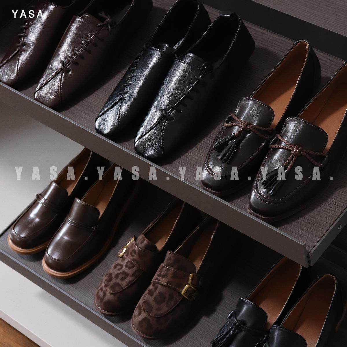 【女鞋合集】样板房衣帽间鞋柜老钱风休闲女士乐福鞋软装道具,淘宝优惠券,粉丝福利购,淘宝优惠卷