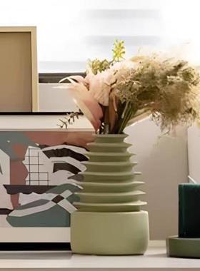 现代简约样板间儿童房卧室柜卡通积木数字彩虹圈桌面装饰品摆件