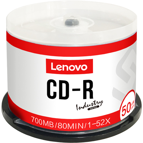 联想cd光盘VCD光盘MP3刻录光盘700MB空白盘cd-r刻录盘车载音乐CD光碟片无损刻录光碟音乐空白碟50片空白盘片