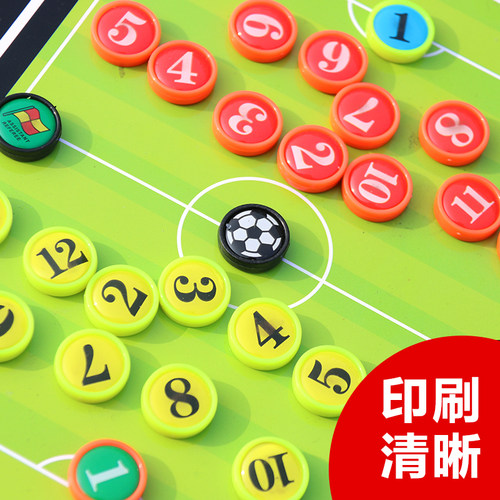 五人制足球战术板篮球战术板nba专业教练板磁铁大排球笔可擦折叠 - 图1