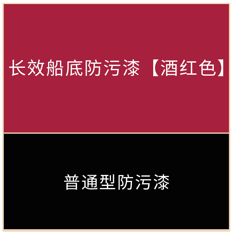 船底防污漆自抛光船底防蚝漆玻璃钢船渔船船底红漆酒红色藤壶牡蛎 - 图3