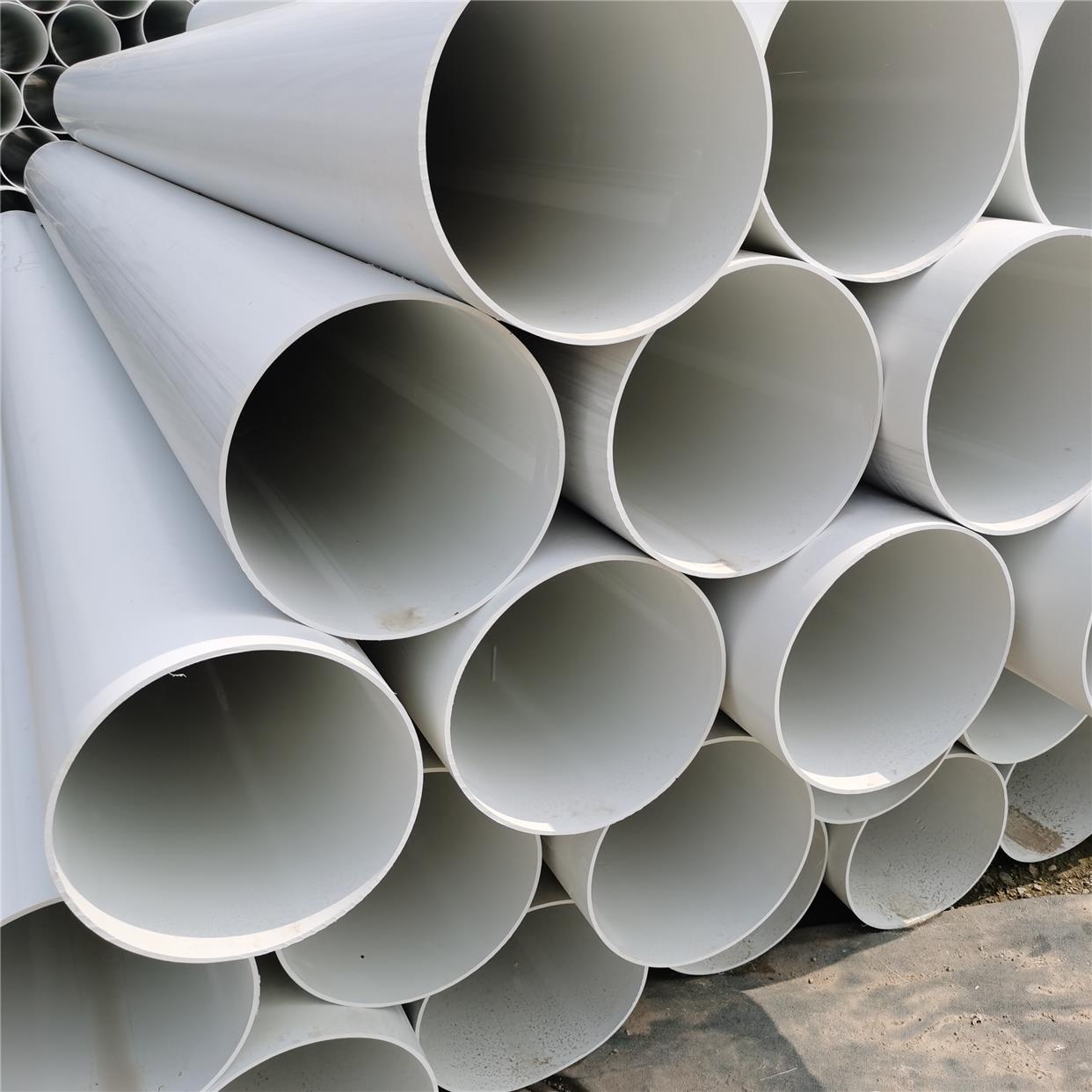 pvc管通风管大口径排水管超粗超大号塑料下水管材直径350/400/500-图0