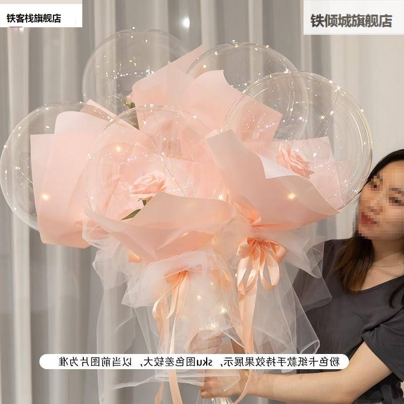 高档婚房布置套装网红具创生日装饰场景订婚结婚波波球求婚道气球-图1