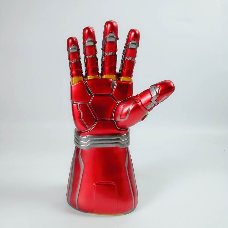钢铁发光手套复联4发光无限灭霸手套可穿戴宝石可卸钢铁手臂侠-图1