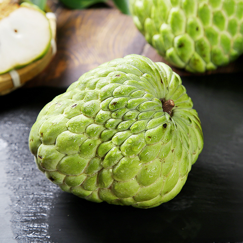 炜顿旗舰店泰国释迦水果新鲜番荔枝大果大目释迦果5斤佛头果当季整箱包邮1