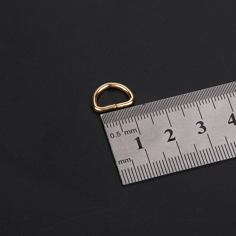 包包五金配件D型环D圈马蹄环D字扣包包U形包带配件女包d扣五金扣 - 图2