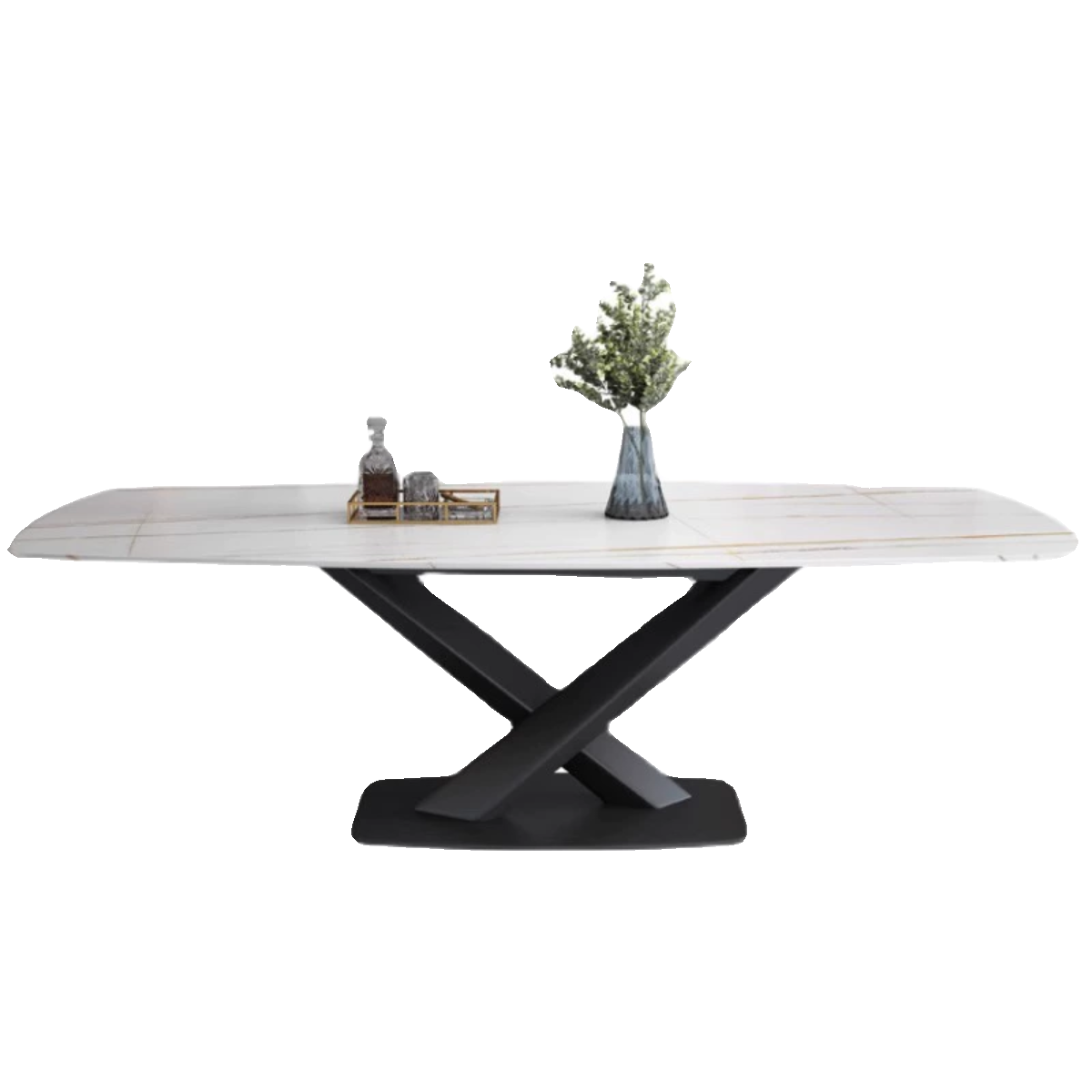 岩板实木餐桌组合现代简约椭圆形家用小户型长方形饭桌椅子,淘宝优惠券,粉丝福利购,淘宝优惠卷