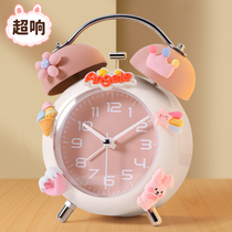 Cute little alarm clock student with special get up deity Children girl big volume 2023 new alarm clock smart table