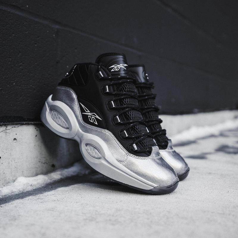 reebok question mid i3防滑板鞋 Blackx海外板鞋/休闲鞋