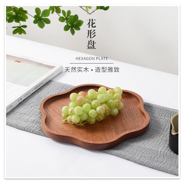 Wooden tray Wooden dessert tray