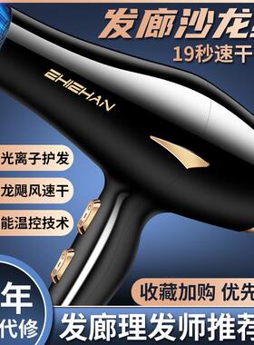 韩式德国发廊家用吹风机强风理髲店发型师大功率3000蓝光负离子速