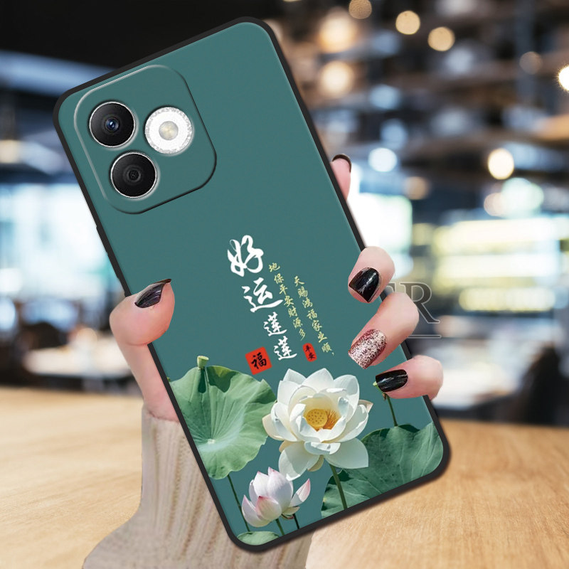 荣耀x60i手机壳LYN-AN00新年全包款LYN-ANo0防摔x60i女ryx60l男软硅胶可爱高颜值