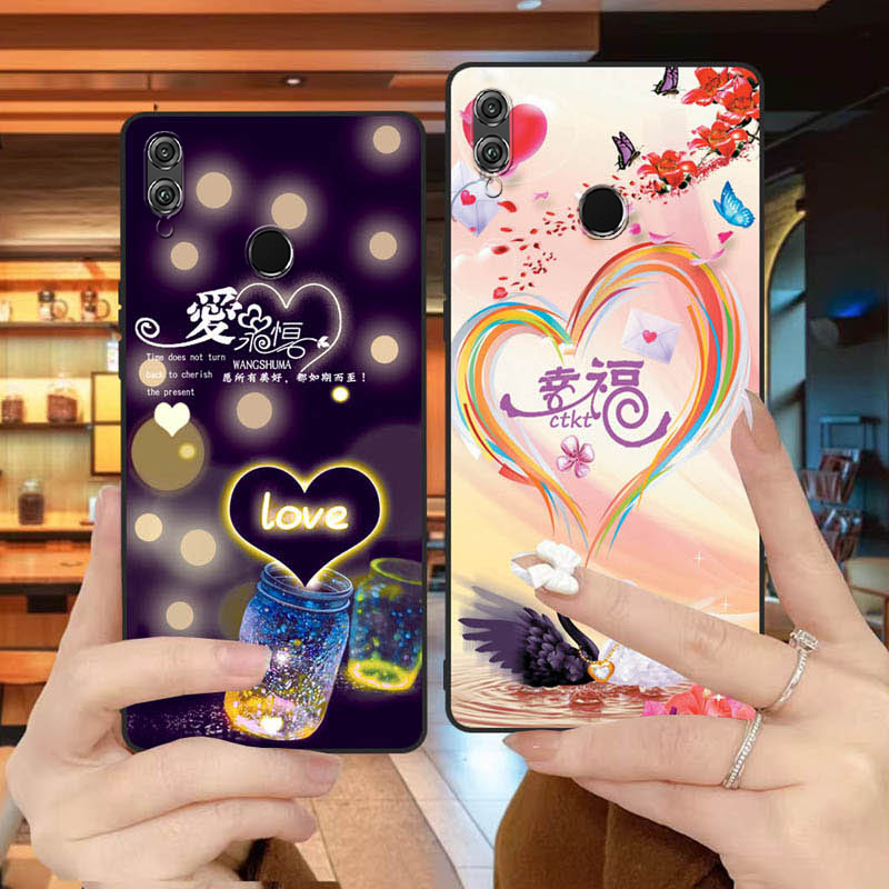 华为nova3e手机壳ANE-AL00全包边防摔硅胶软壳男女网红新款ANE-TL00可爱nove3E磨砂aneal00个性创意 - 图2