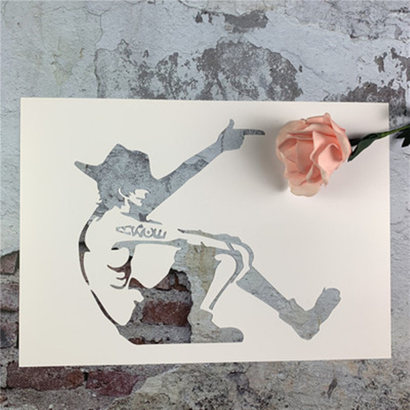 海贼王系列 路飞索隆娜美艾斯动漫DIY镂空画画模板喷漆墙绘遮蔽板 - 图1