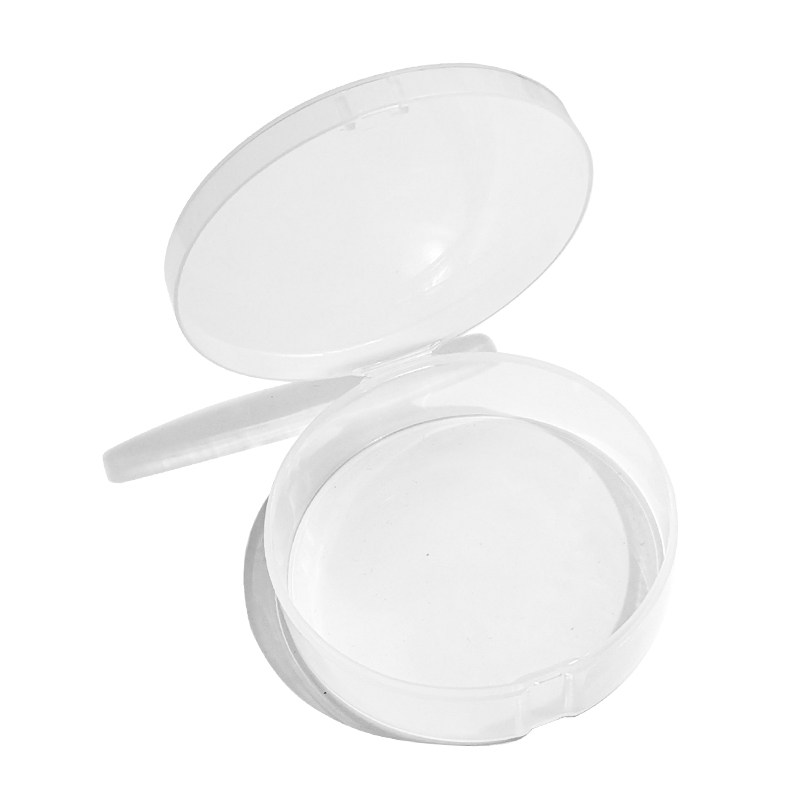 粉扑收纳盒粉扑空盒子便携防尘植绒粉扑散粉蜜粉扑饼分装盒圆方盒,淘宝优惠券,粉丝福利购,淘宝优惠卷