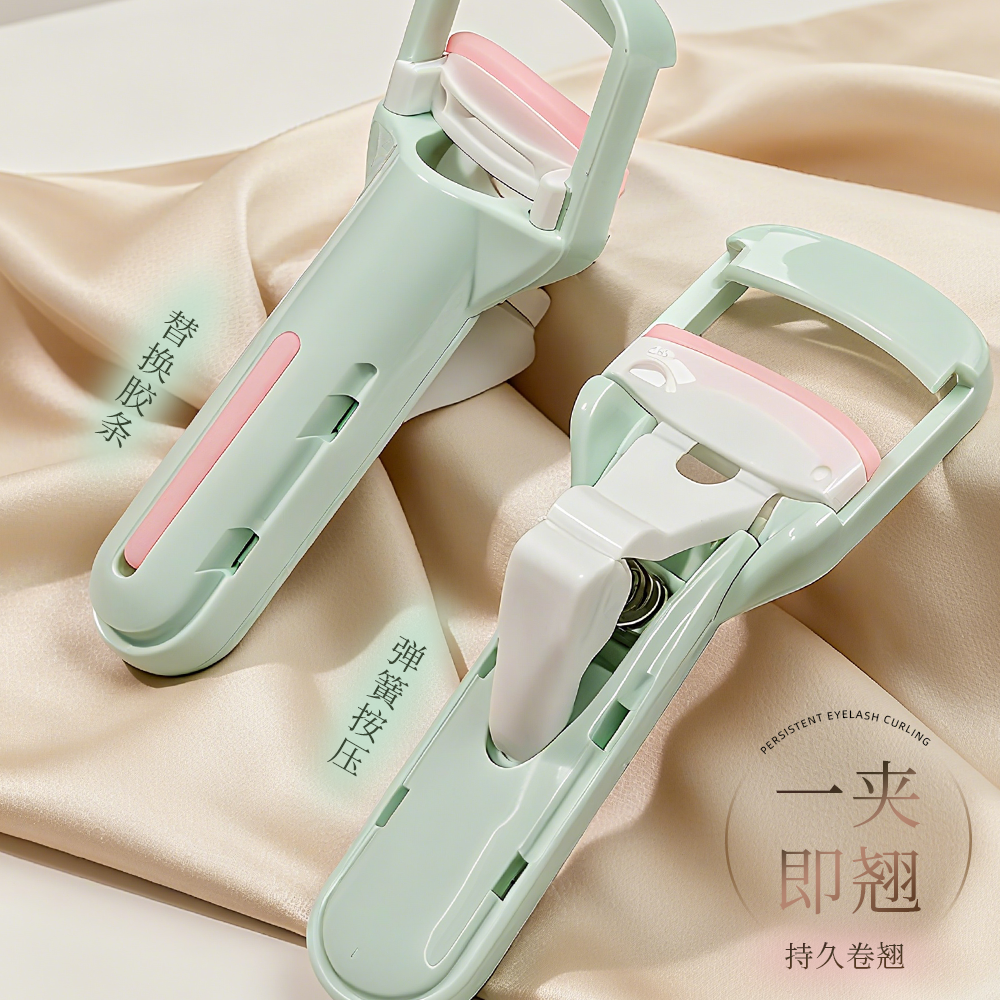 睫毛夹卷翘持久定型按压式分段局部夹睫毛器女新手小型广角便携款,淘宝优惠券,粉丝福利购,淘宝优惠卷