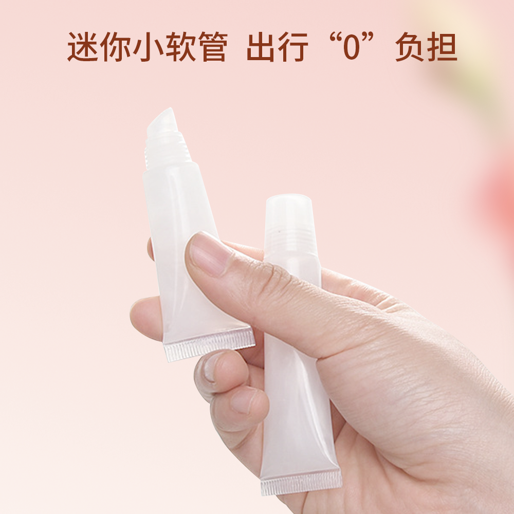 挤压式软管护手霜身体乳便携分装瓶化妆品瓶子旅行唇膏眼霜小空瓶 - 图0