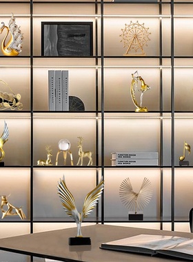 复古家居客厅摆件电视柜酒柜装饰品办公室摆设家居饰品创意工艺品