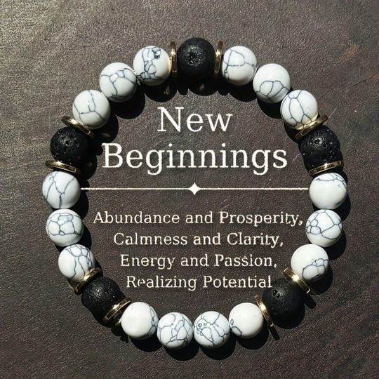 TEMU热销天然石手链男女高级感串珠手串厂家新品