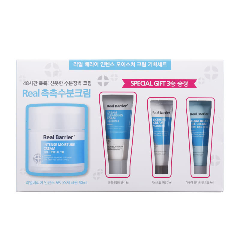 real barrier丽欧蓓莉48小时密集 realbarrier乳液/面霜